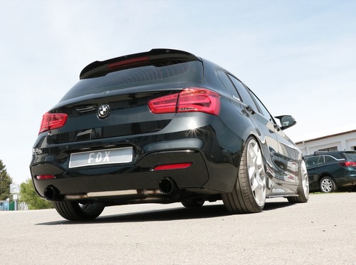 Duplex sportauspuff ø80 - Ø80, bmw