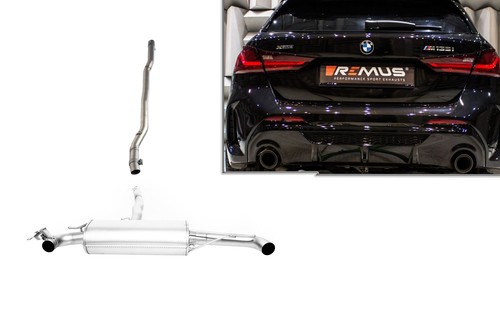 Remus axle back - axle-back, sportauspuff