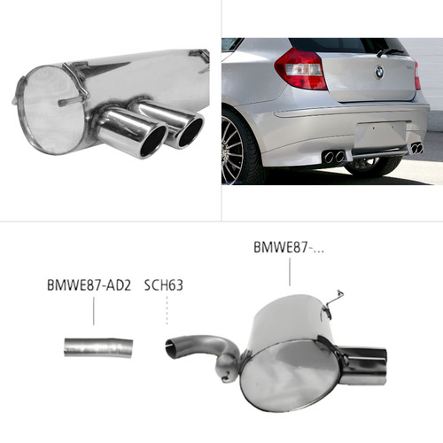 Bastuck sportauspuff bmw - 07+,
