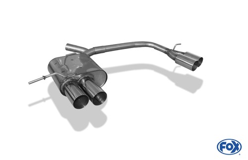 Fox duplex sportauspuff - sportauspuff, bmw